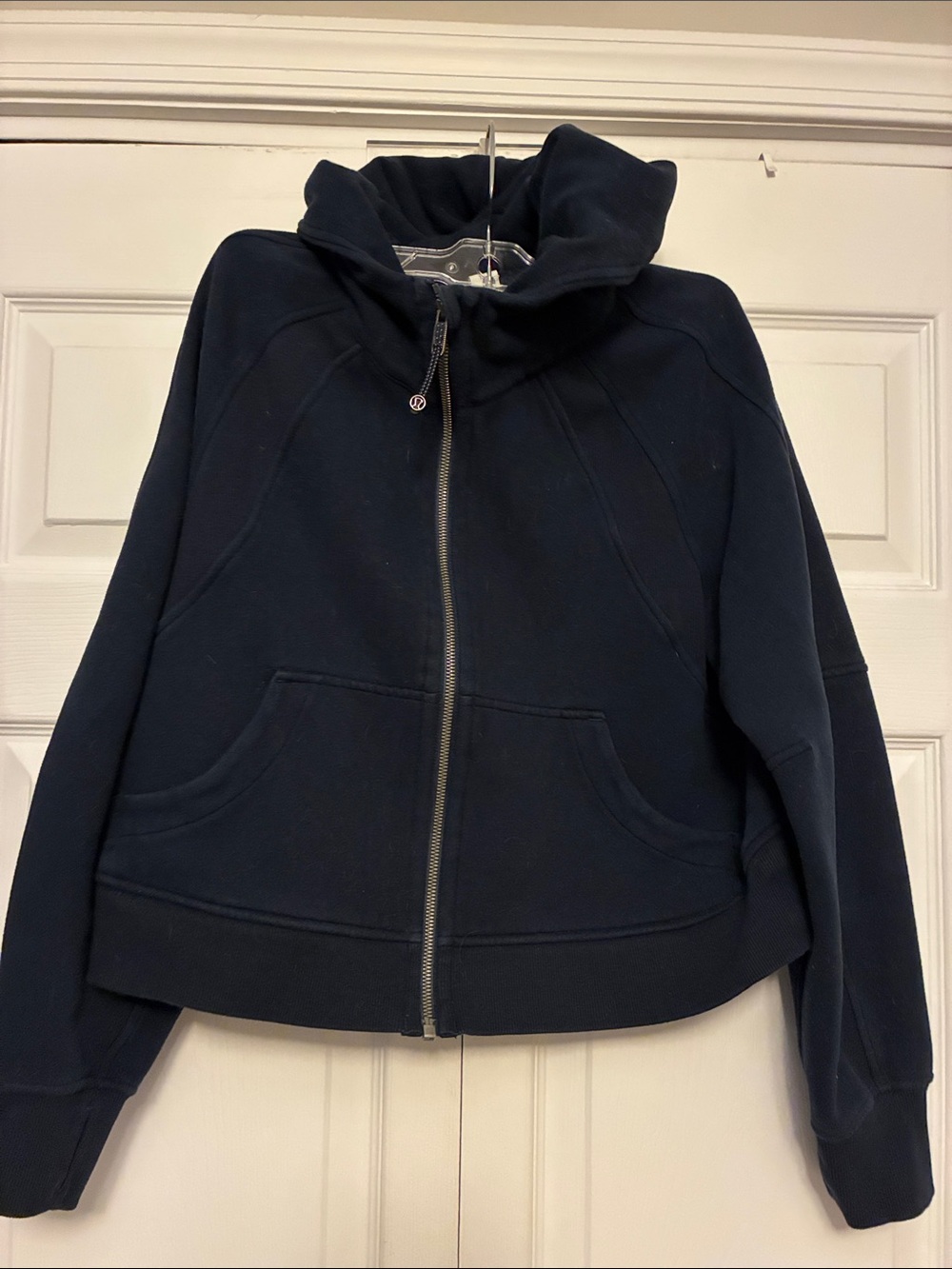 Lululemon Scuba Oversized Full-Zip Hoodie True Navy XS/S LW3EOZS